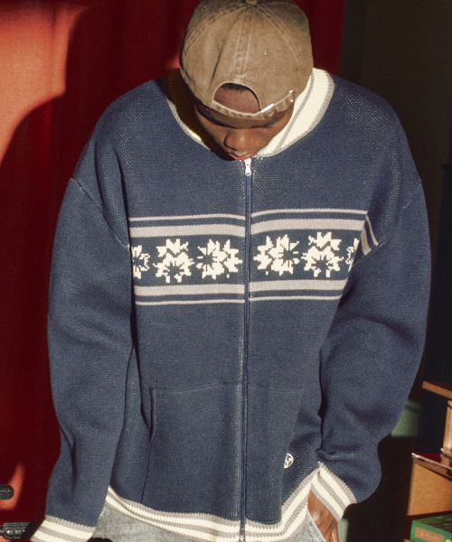 XTK161 Spore Stadium Knit Zip-Up