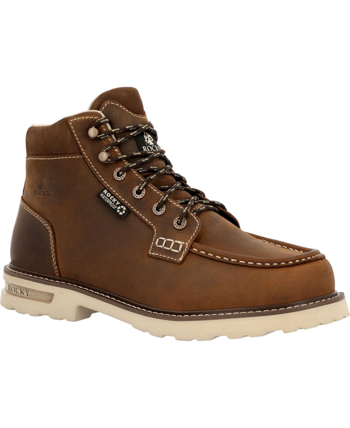 Men's Grindstone Xtr Waterproof Work Boot - Crazy horse