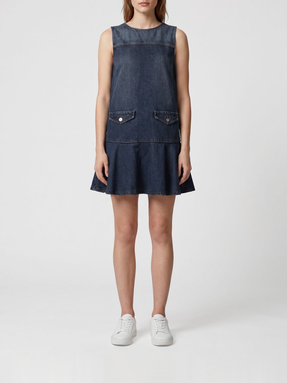 Dress Woman color Denim