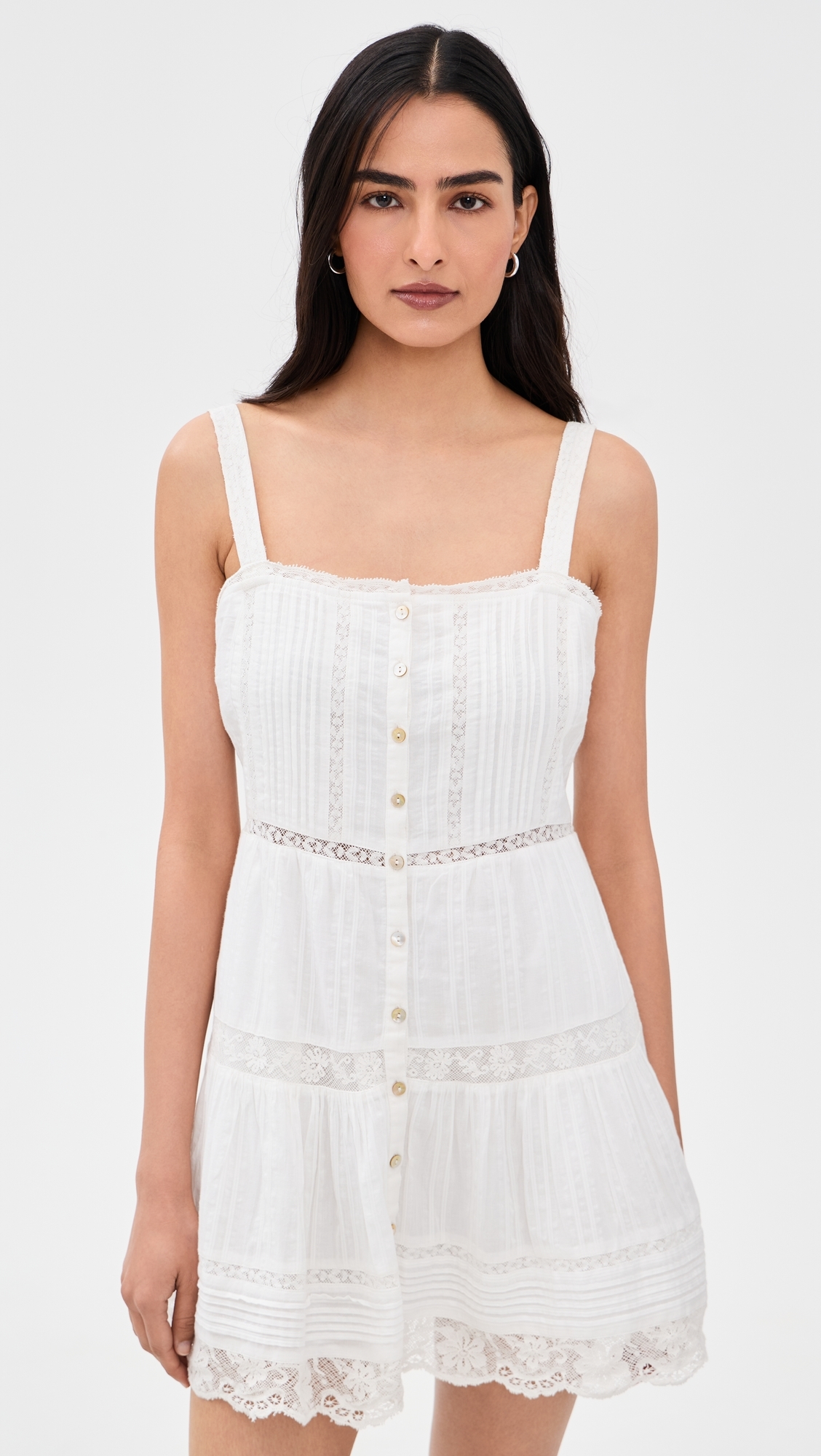 Charlize Dress Optic White