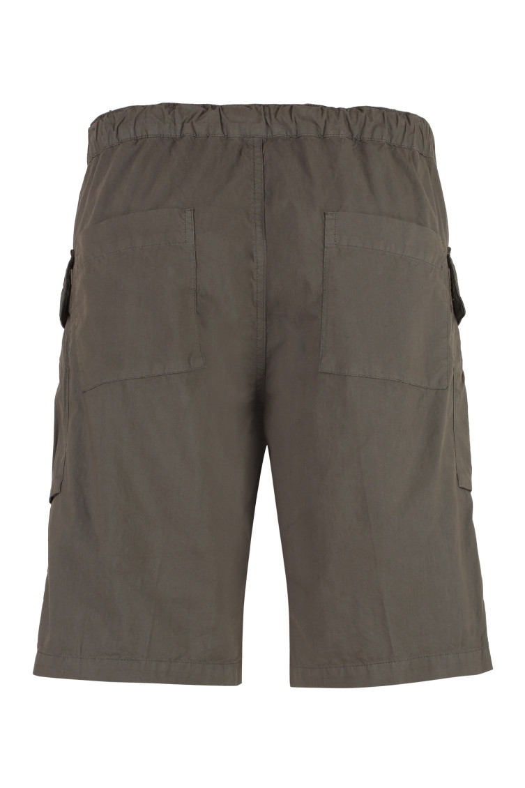 Cotton Cargo Bermuda Shorts