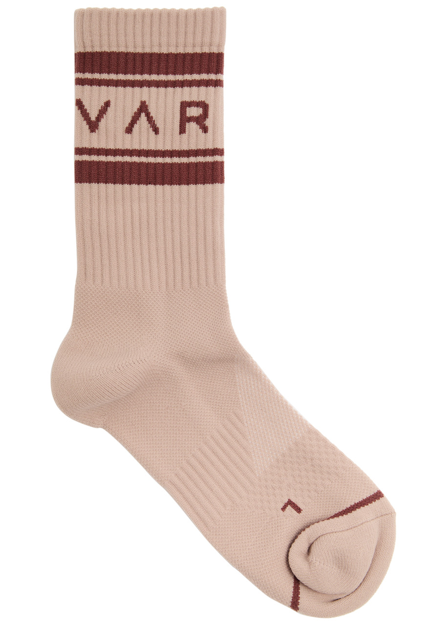 Astley Logo-intarsia Jersey Socks