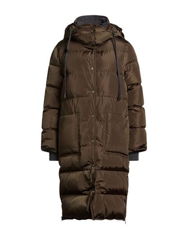 Easy Woman Puffer Military green Size 10 Polyamide