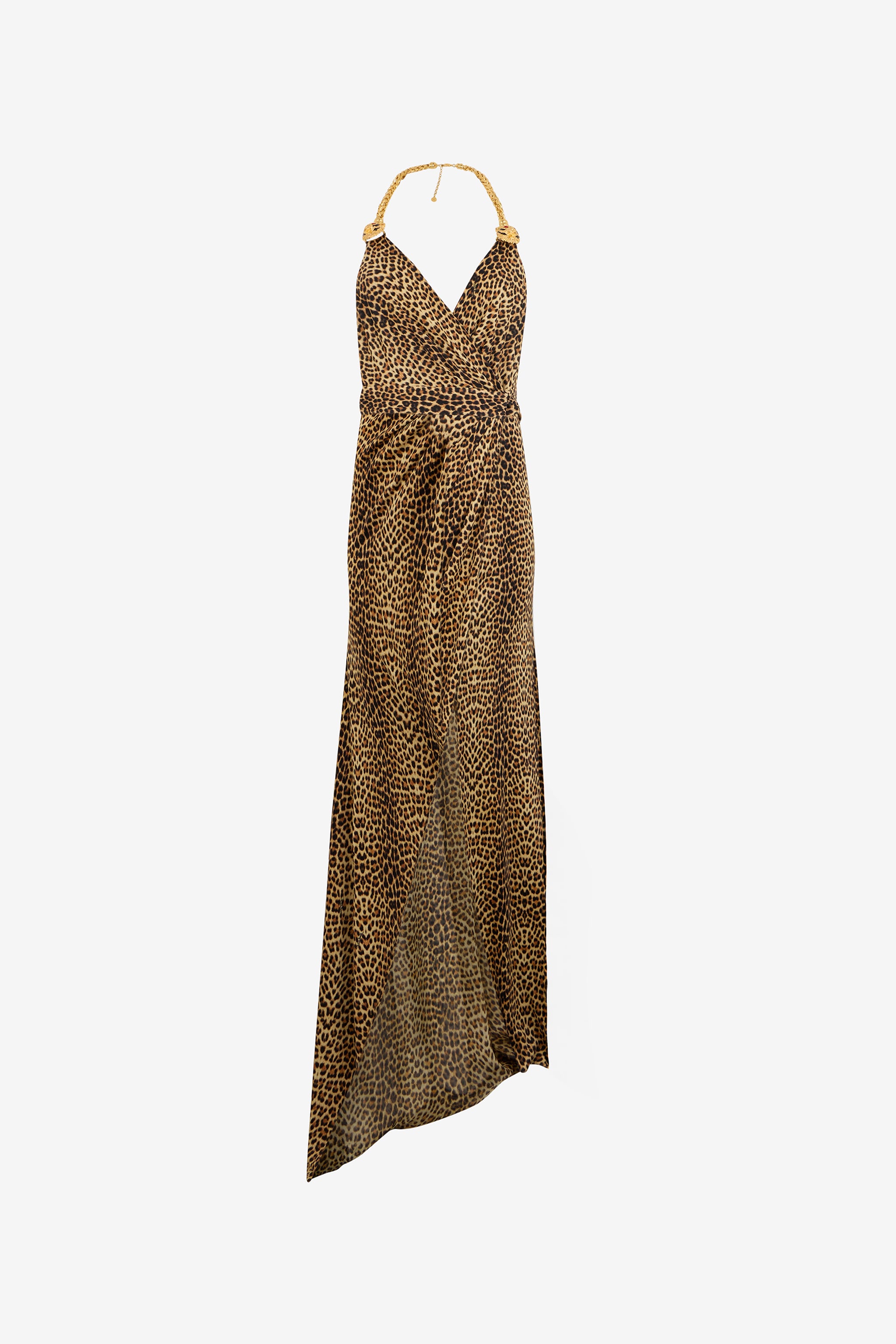 Maxi Dress In Leopard Print