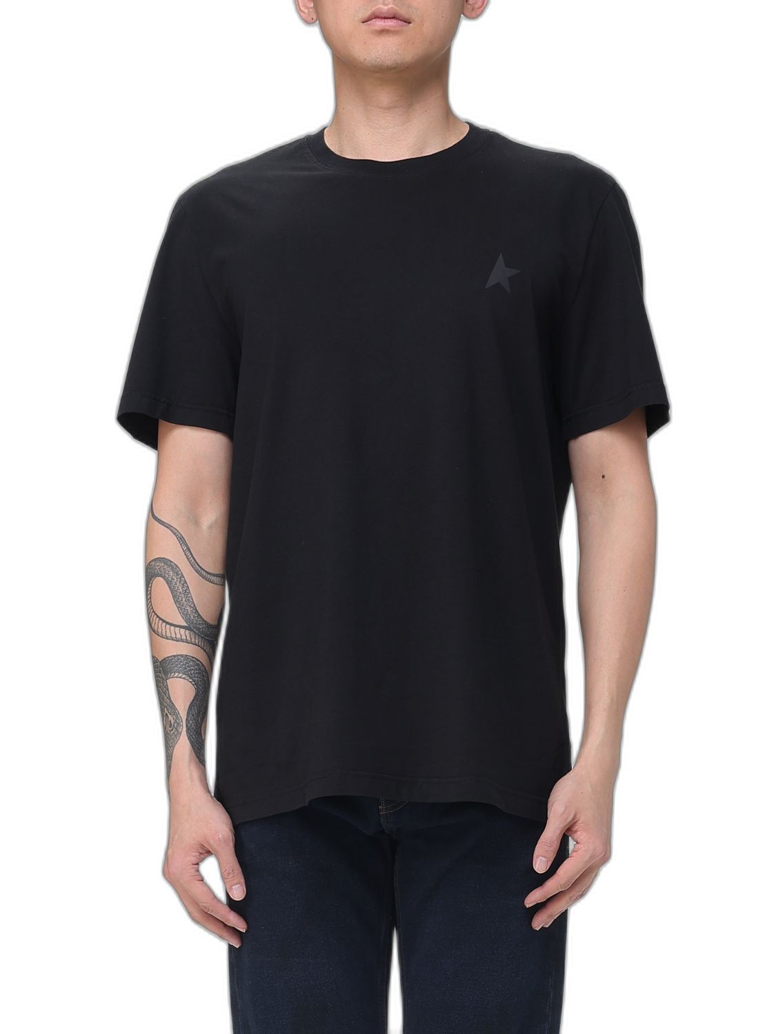 Men's Regular T-Shirt with Small Star