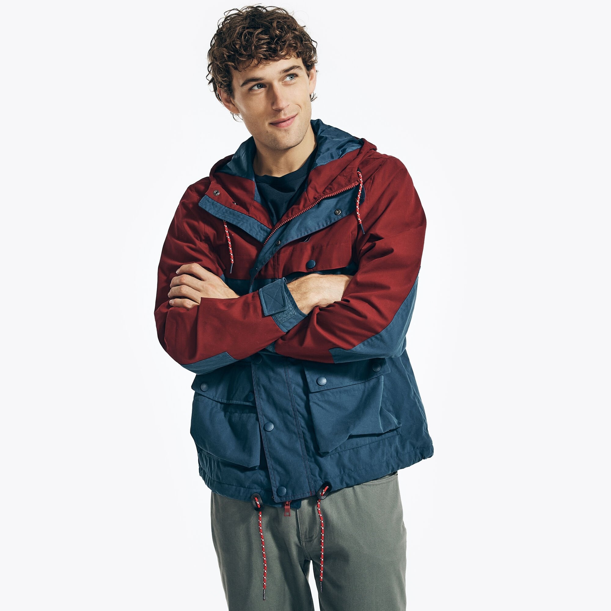 Mens Sustainably Crafted Water-Resistant Sailing Jacket