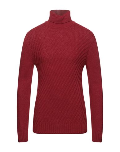 Man Turtleneck Burgundy Size L Dralon