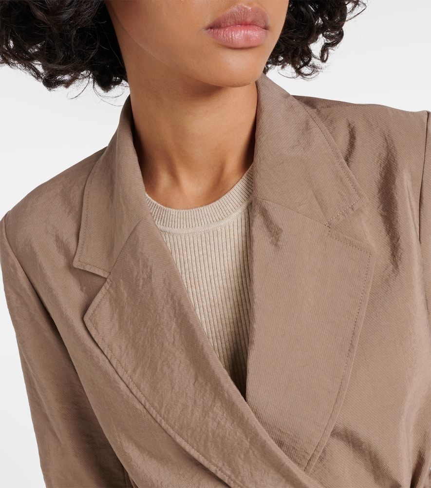 Mayet silk-blend twill blazer