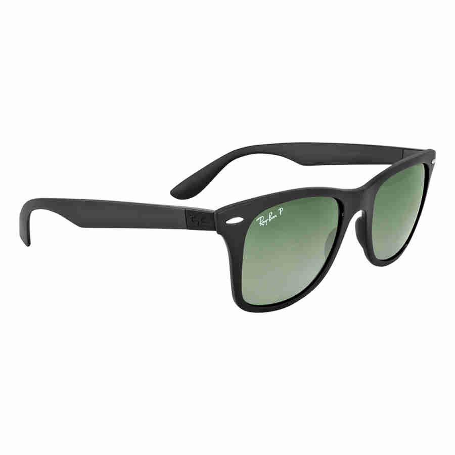 Wayfarer Liteforce Green Classic G-15 Square Mens Sunglasses RB4195 601S9A