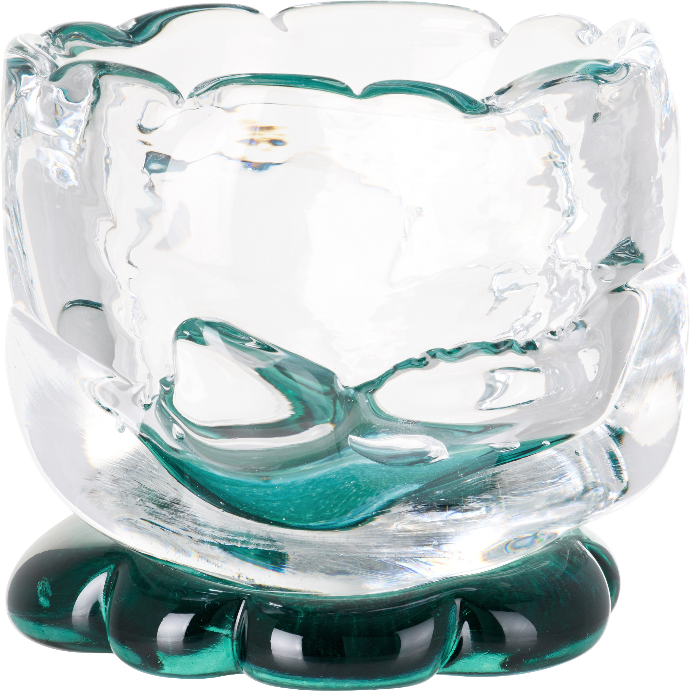 SSENSE Exclusive Green Flower Bowl Vase