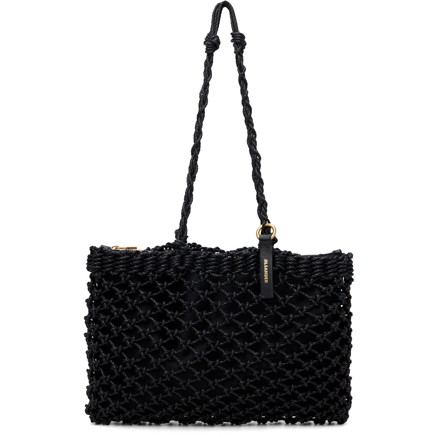 Black Tangle Net Tote