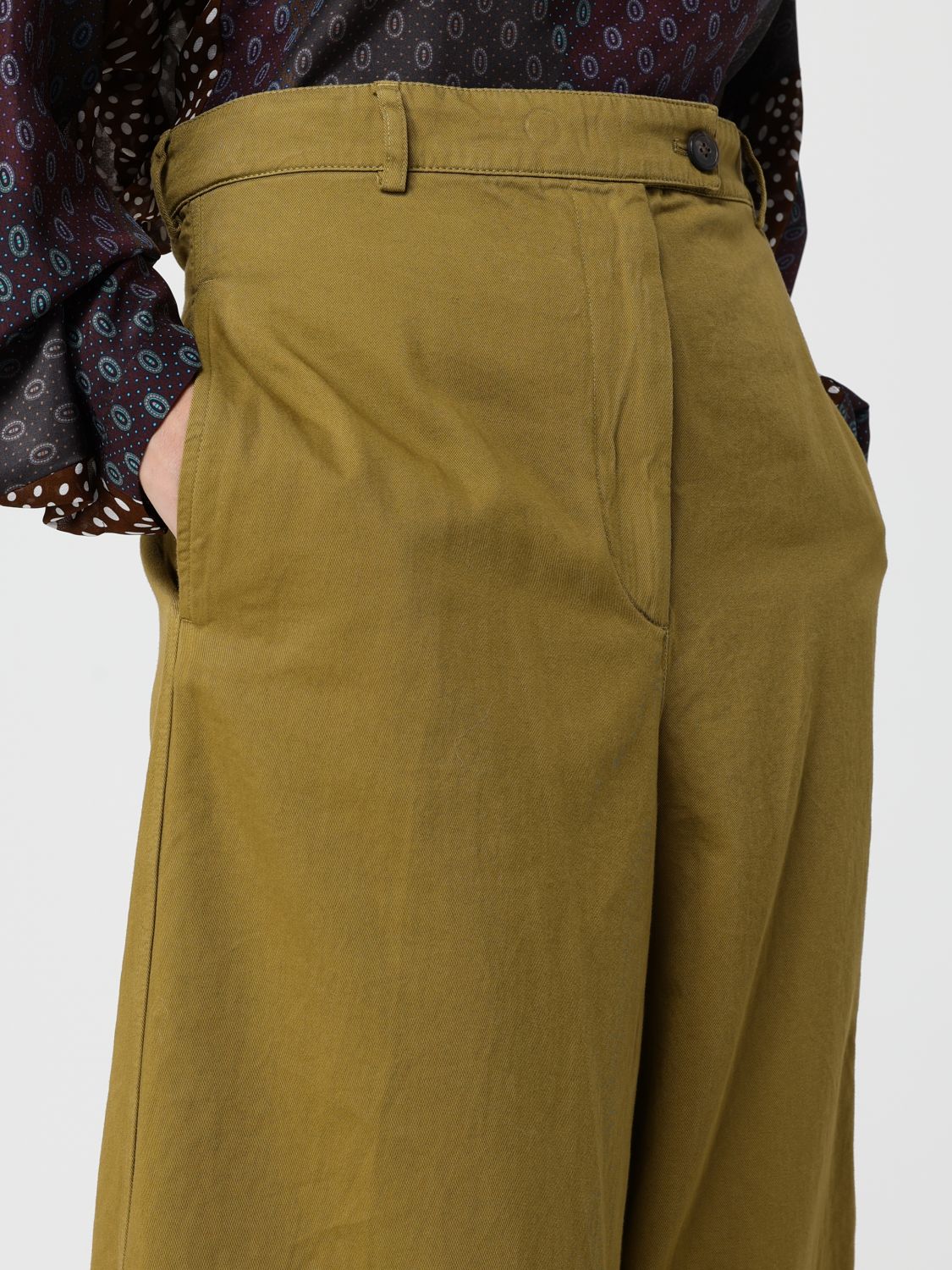 Pants Woman color Kaki