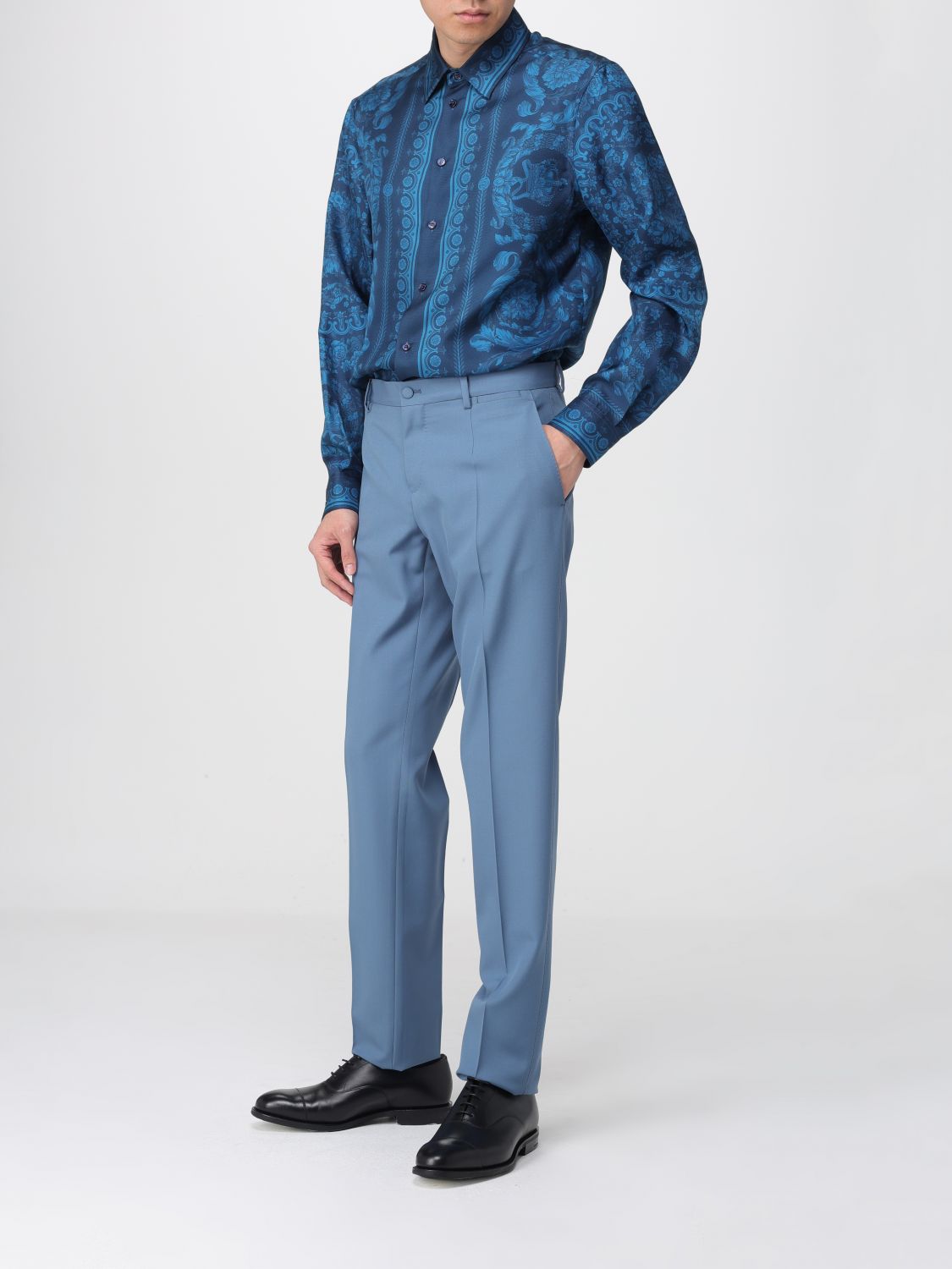 Shirt Men color Blue
