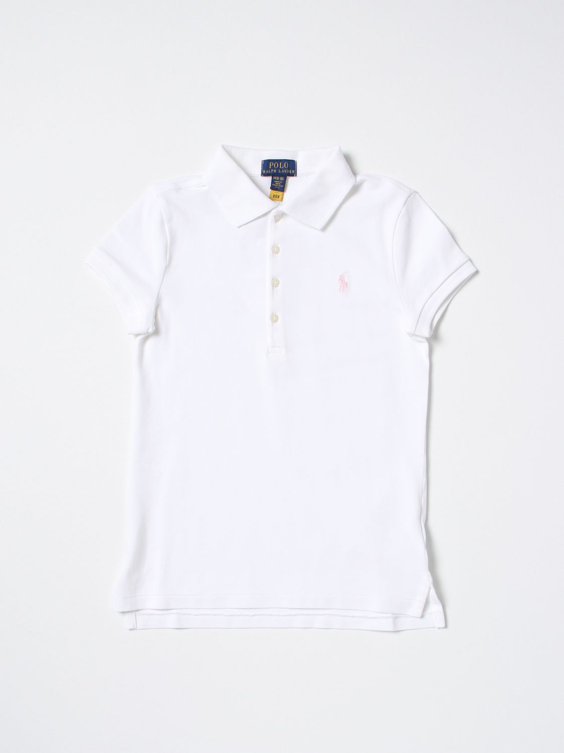 Polo Shirt Kids color White