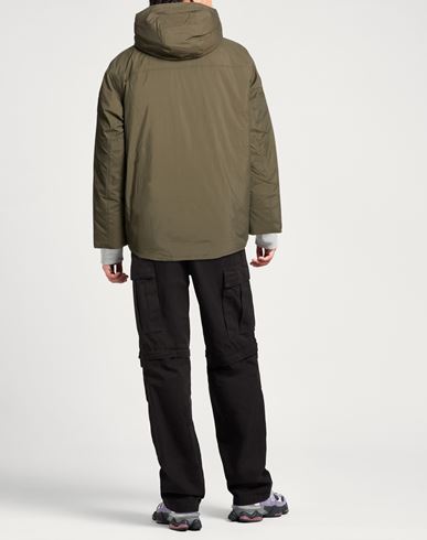 Man Coat Military green Size M Polyamide