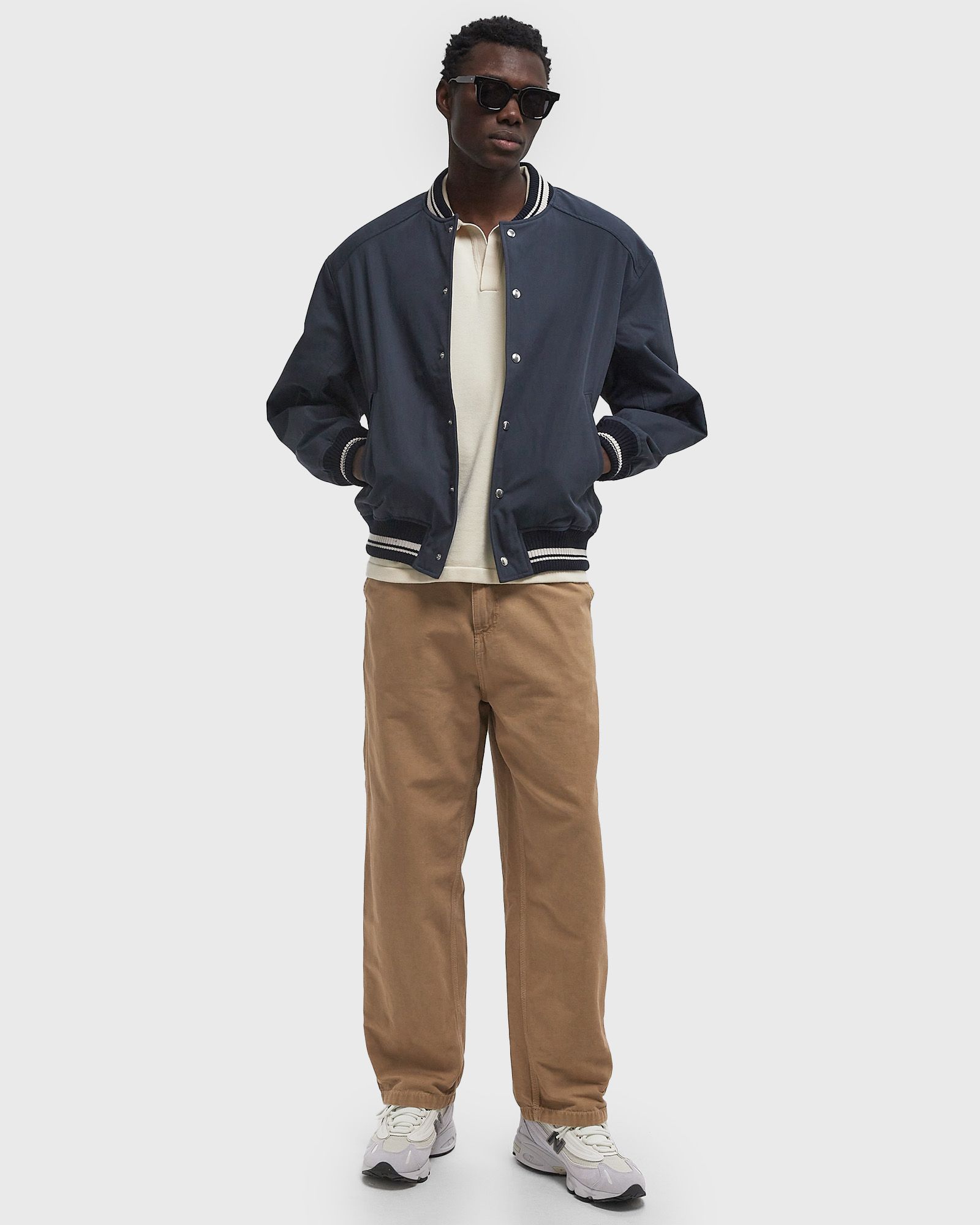 TEDDY BLOUSON blue male Bomber Jackets now available at BSTN