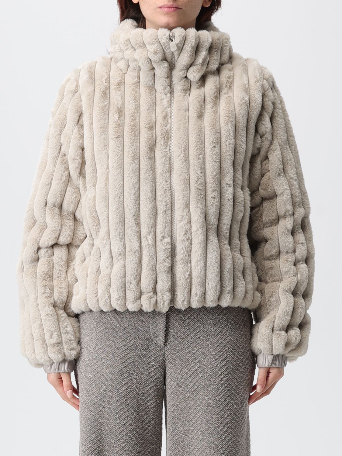 Jacket Woman color Ivory