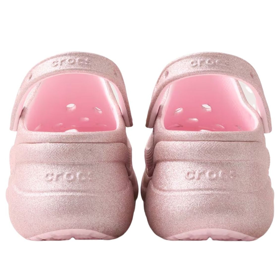 (WMNS) Bae Glitter Clog 'Pink Milk'