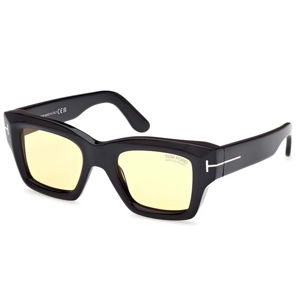 Tom Ford Eyewear Ilias Square Frame Sunglasses