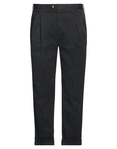 Man Pants Black Size 36 Cotton, Elastane