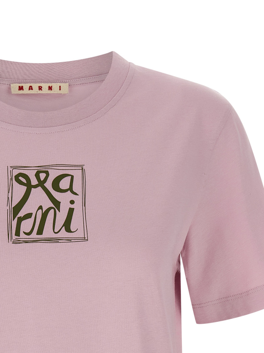 Printed T-Shirt Pink