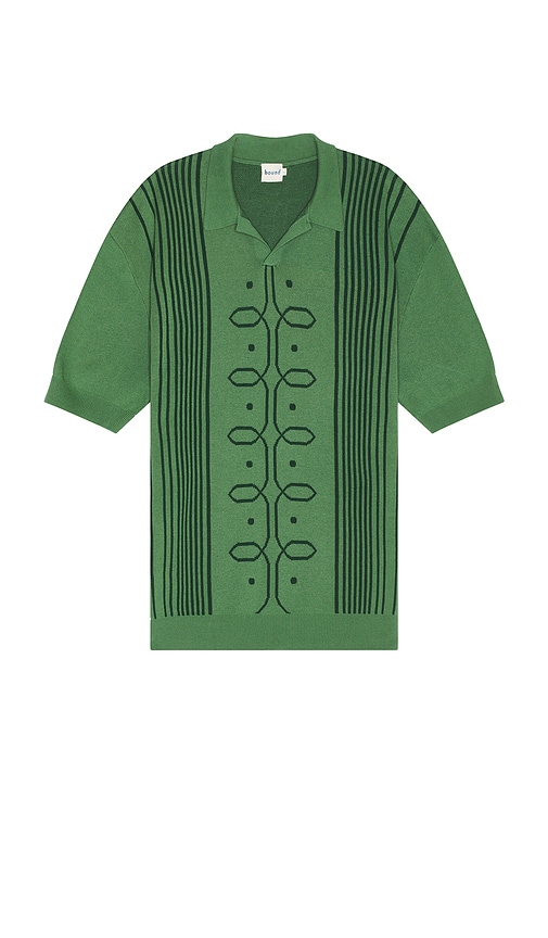 Bound POLOHEMD in Green. Größe XL/1X. Also in L