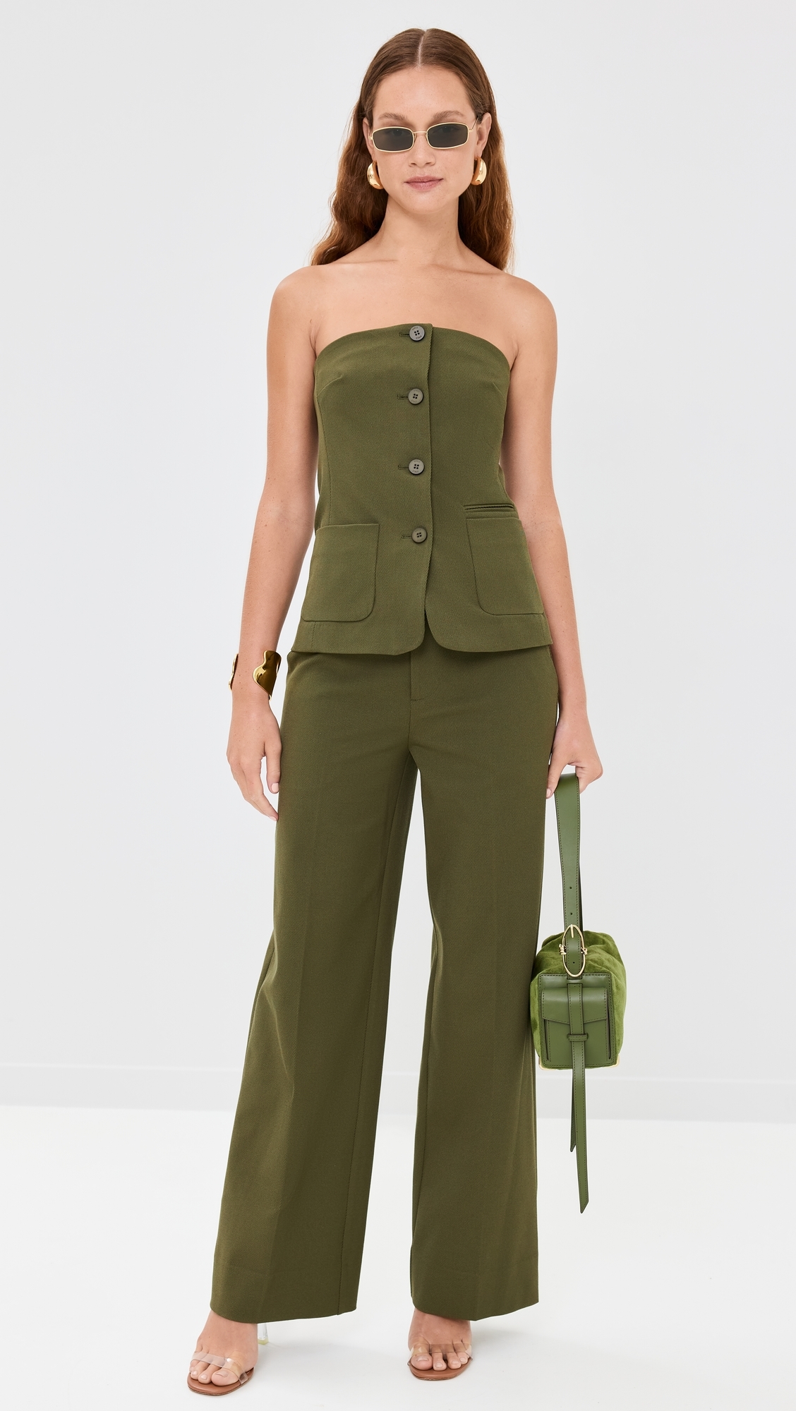 스타우드 여성 Brigade Top Sergeant Green