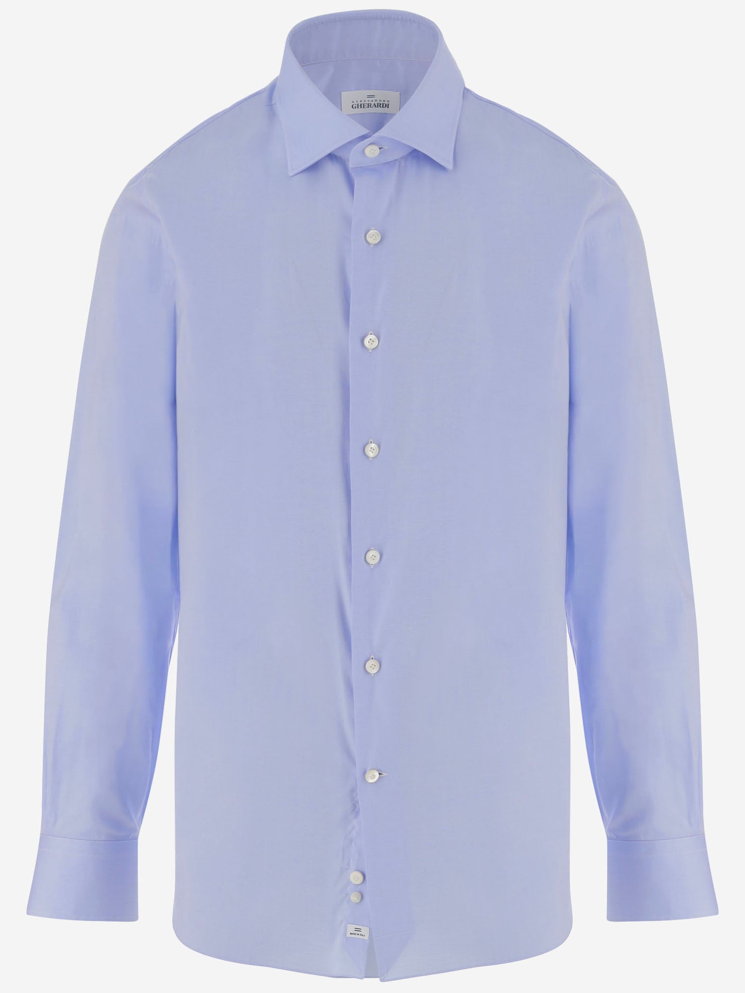 Cotton Shirt — Blue
