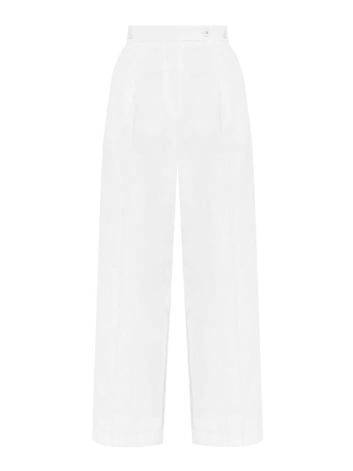 4g Embroidered Pleated Pants