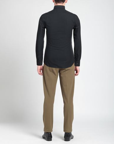 Man Shirt Black Size 15 Cotton
