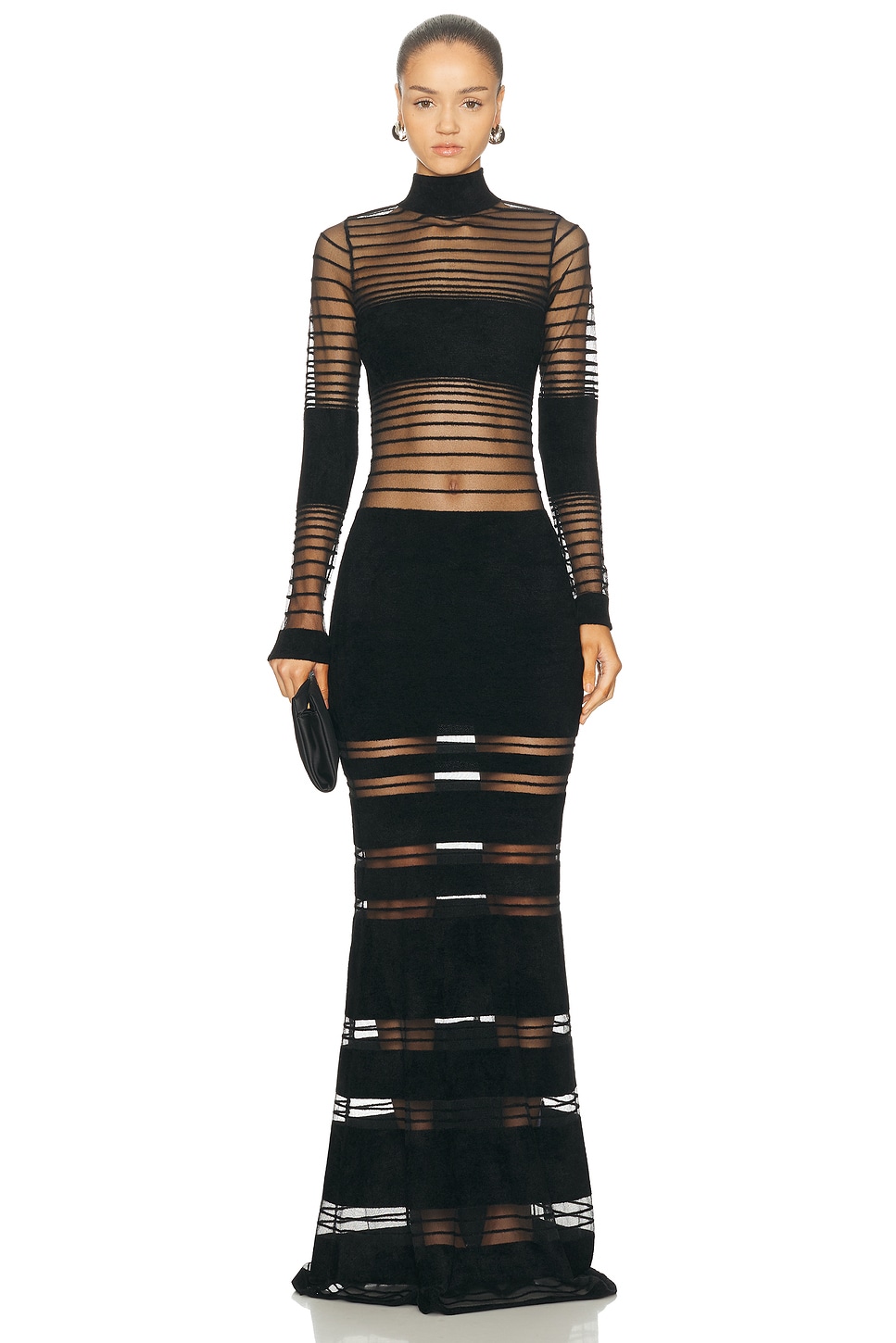 Retrofete Johanne Dress in Black. - XL also in L, M