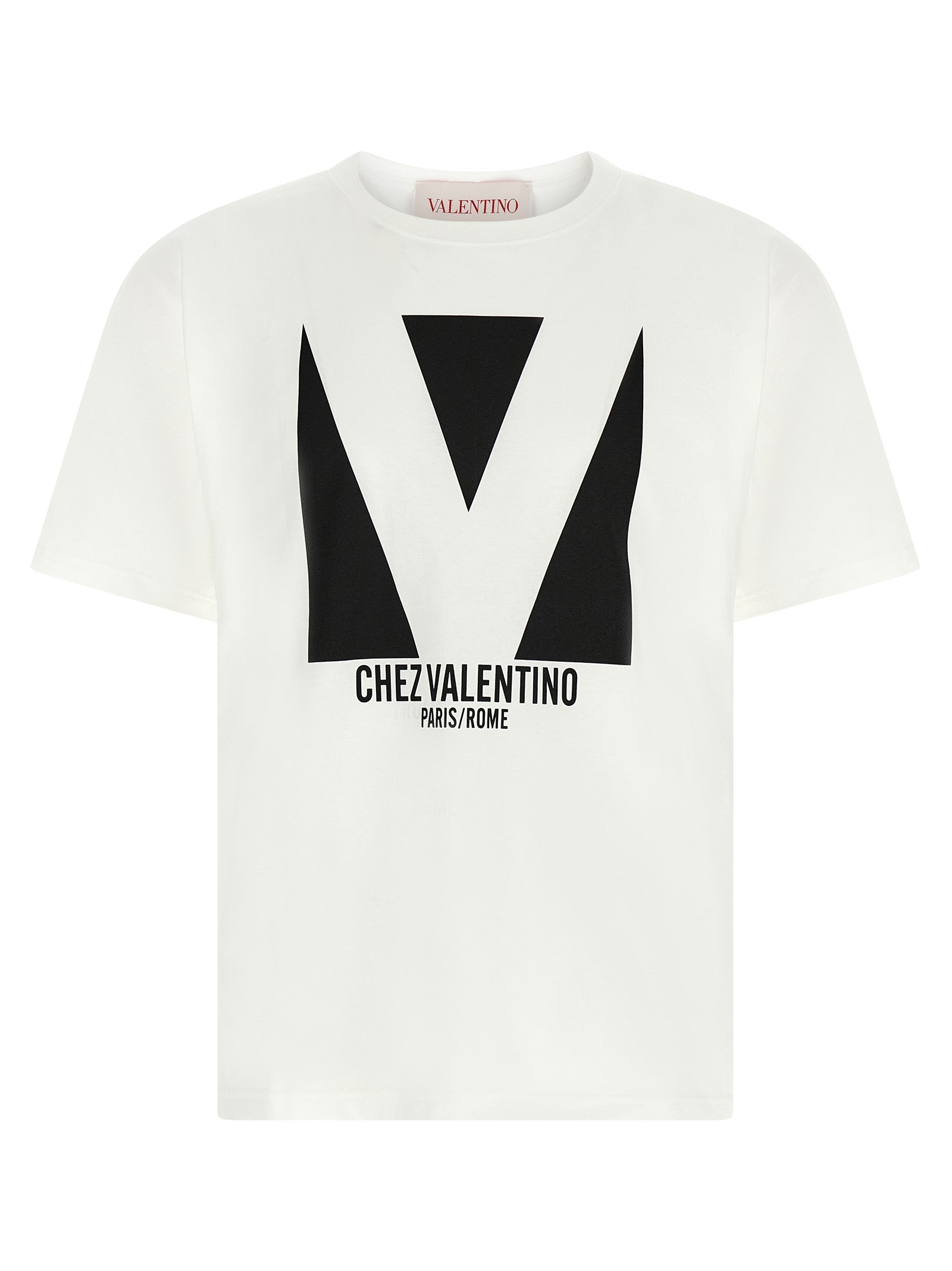 Logo-Graphic Cotton T-Shirt — White