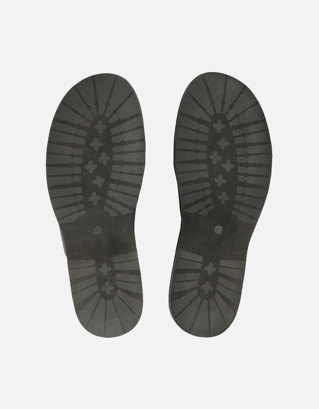 Men's Loake Gozo Sandal Dark Brown - Size: 10