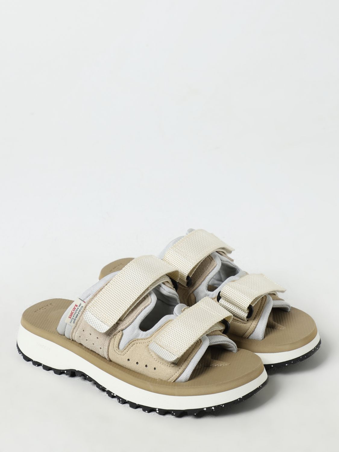 Flat Sandals Woman color Beige