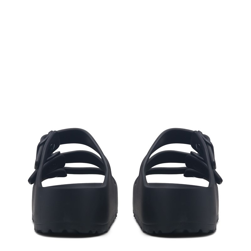 Women's Florida Platform Essentials Eva Footbed Sandals (Black)