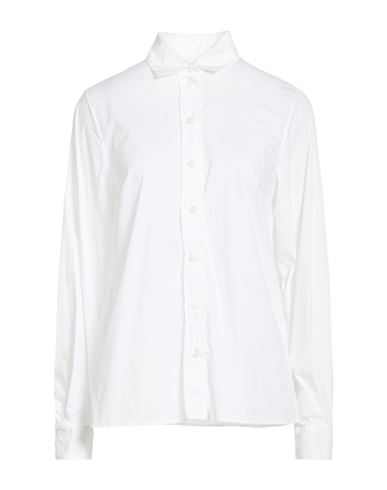 Woman Shirt Ivory Size 2 Cotton, Polyamide, Elastane