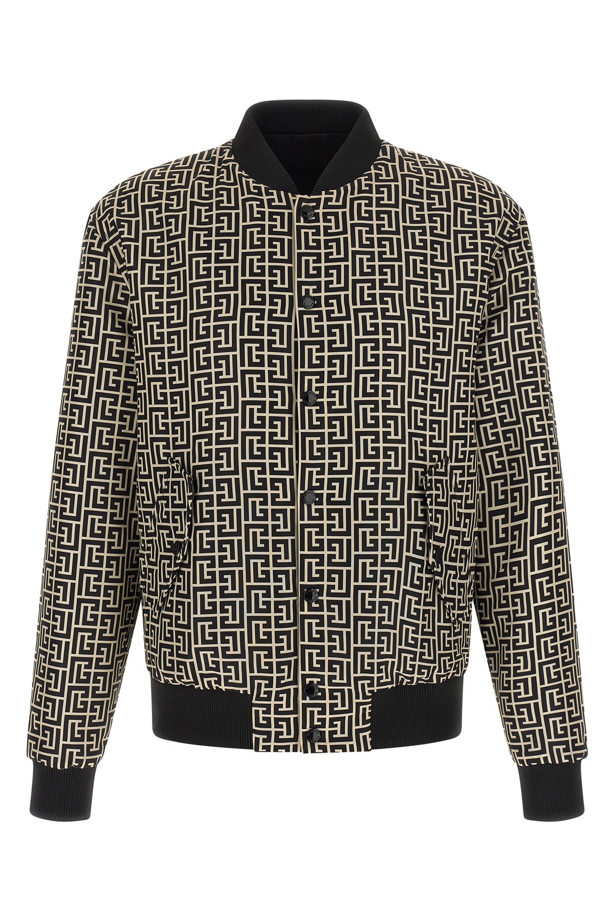 'Monogram' Reversible Bomber Jacket