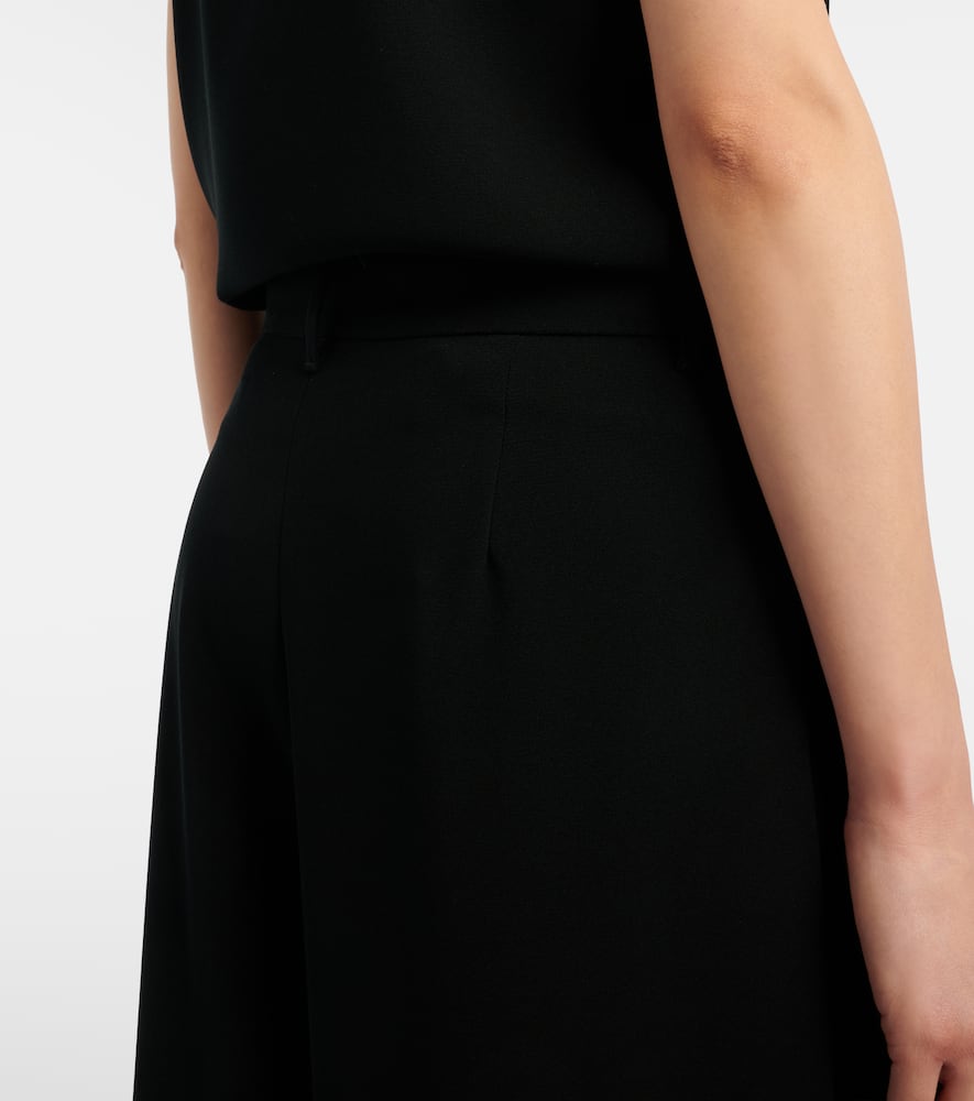 Donata satin wide-leg pants
