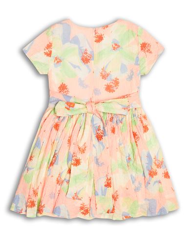 Kid Girl Kids' dress Coral Size 12 Cotton, Elastane