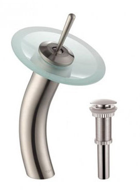 Kraus Vessel Mixer Vessel Faucet KGW1700PU10SNFR