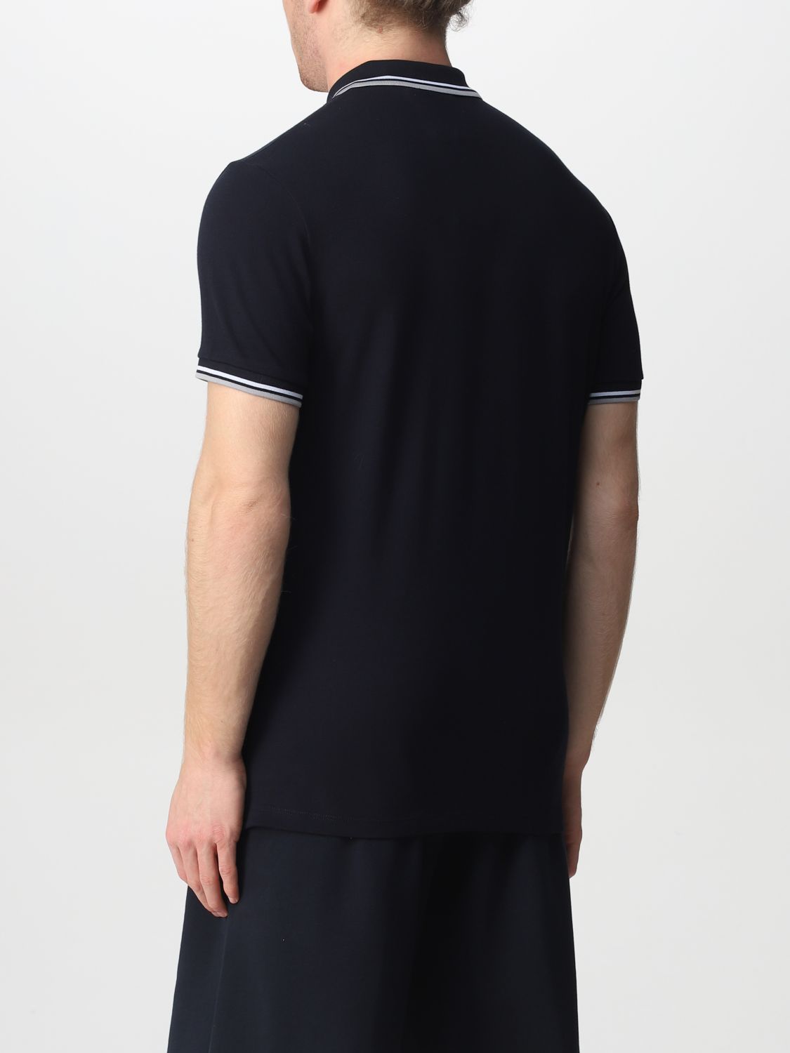 Polo Shirt Men colour Blue