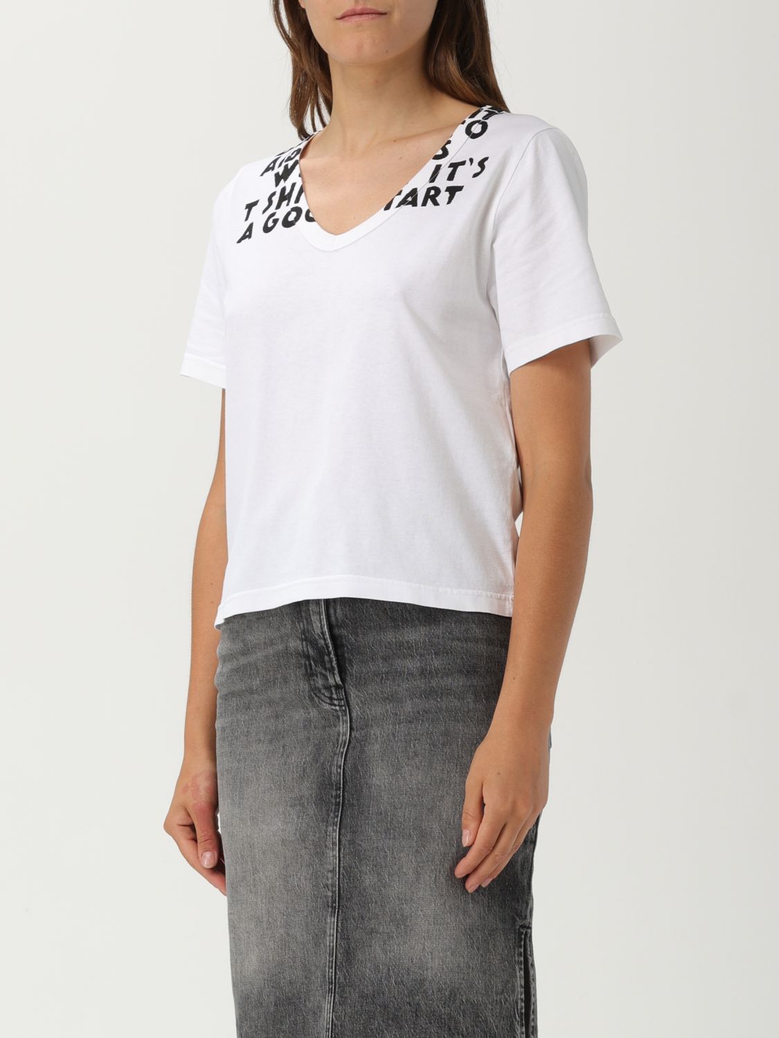 T-Shirt Woman color White