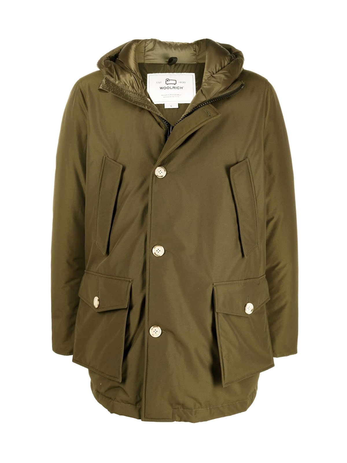 Artic padded down parka coat