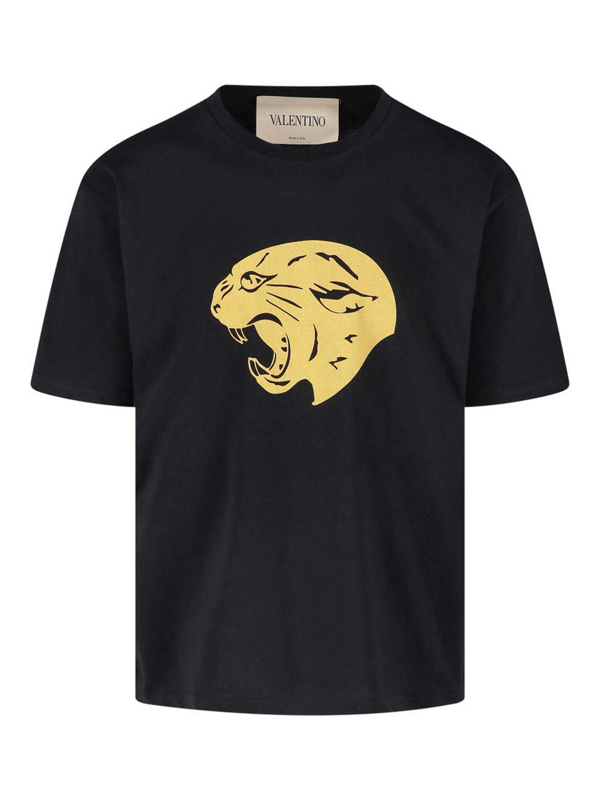 Valentino - crew neck short sleeve graphic print shirt