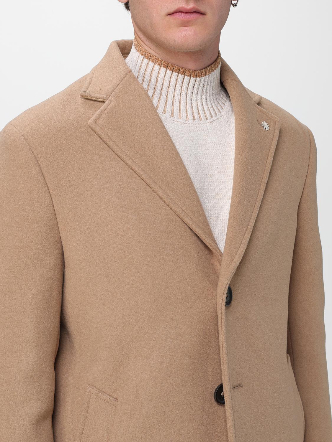 Coat Men color Camel