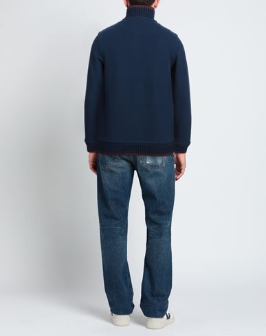 Man Sweatshirt Midnight blue Size M Cotton, Polyester