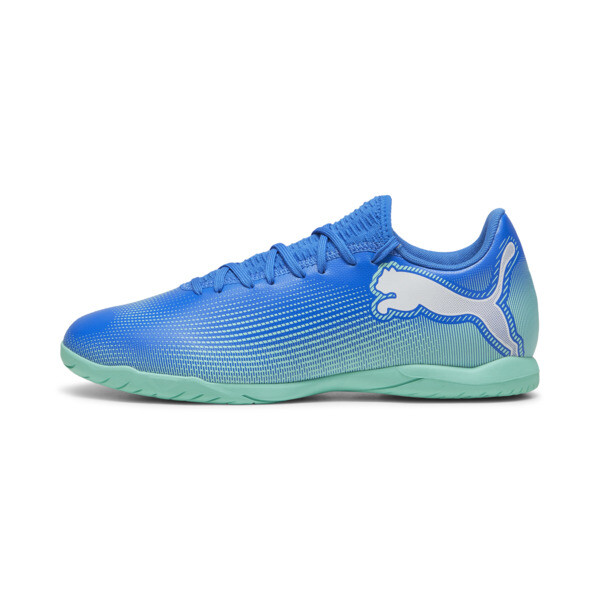 PUMA FUTURE 7 PLAY Indoor Training Men's Soccer Cleats in Blue