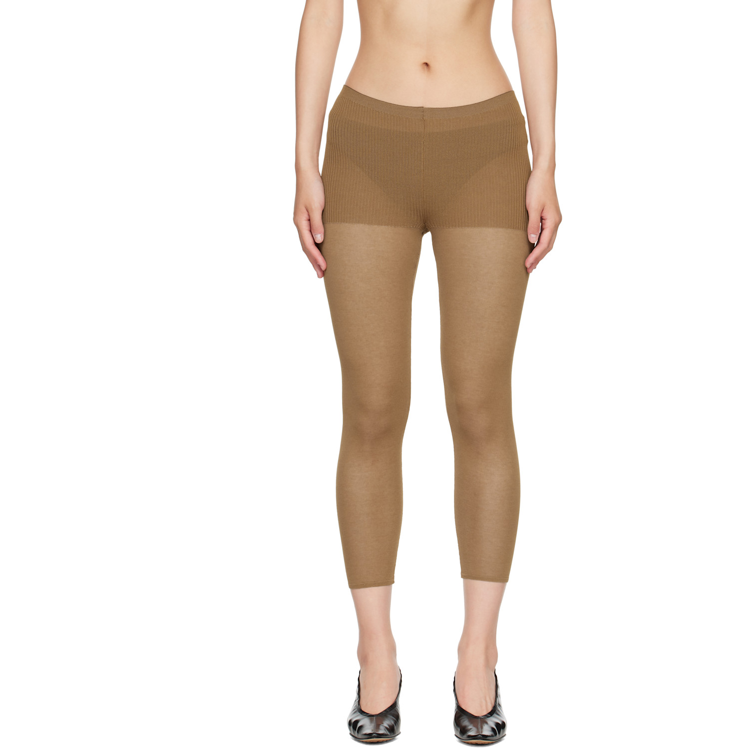 Brown Meleta Leggings