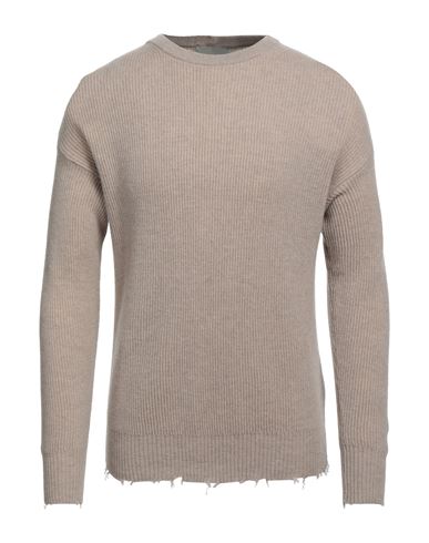 N. o.w. Andrea Rosati Cashmere Man Sweater Sand Size L Cashmere