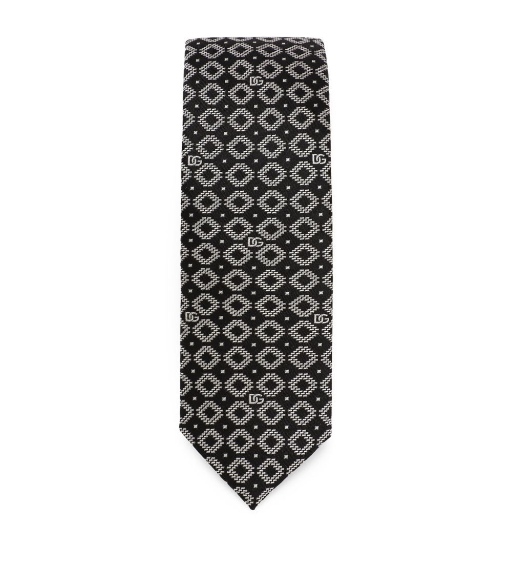 Silk Patterned Tie